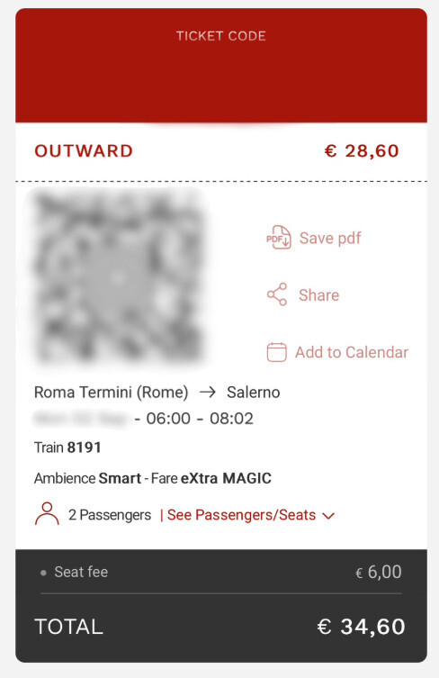 이딸로 모바일 티켓